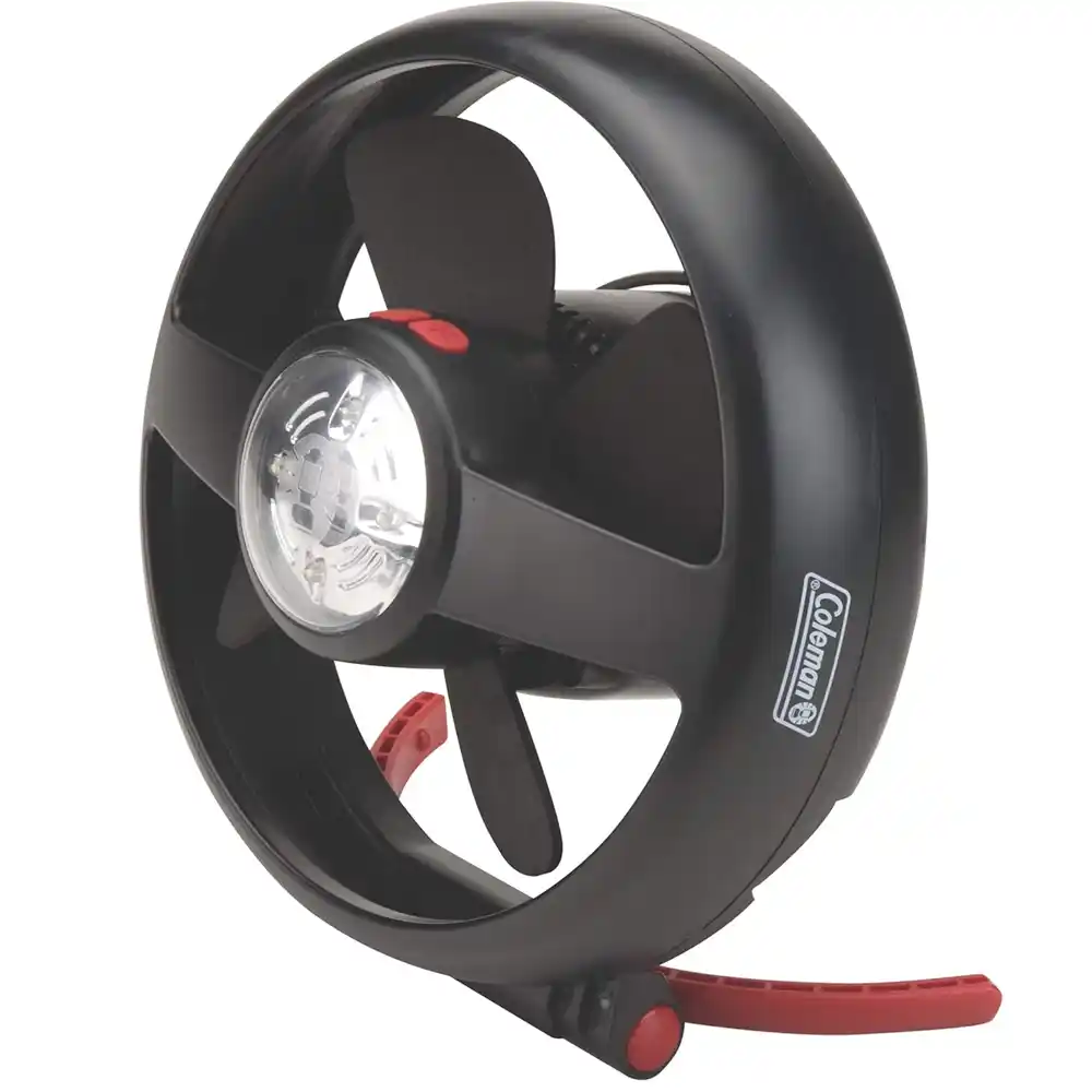 5. Coleman: Coleman CPX 6 magnetic tent fan with foam blades
