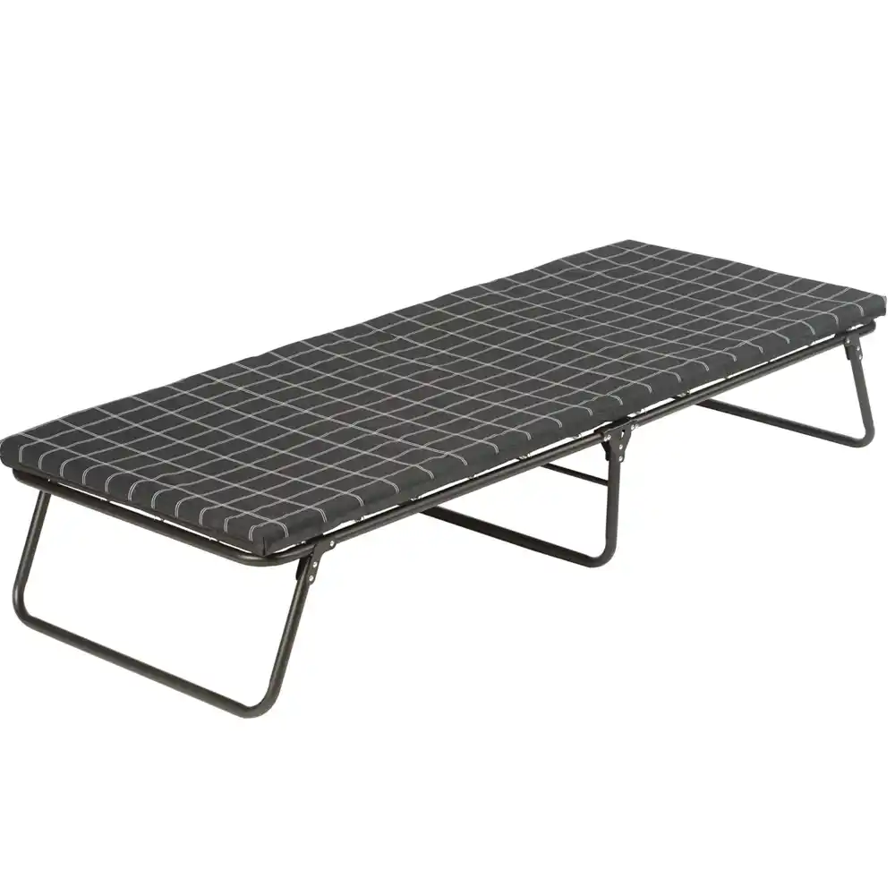 Coleman ComfortSmart Deluxe folding cot with mattress pad