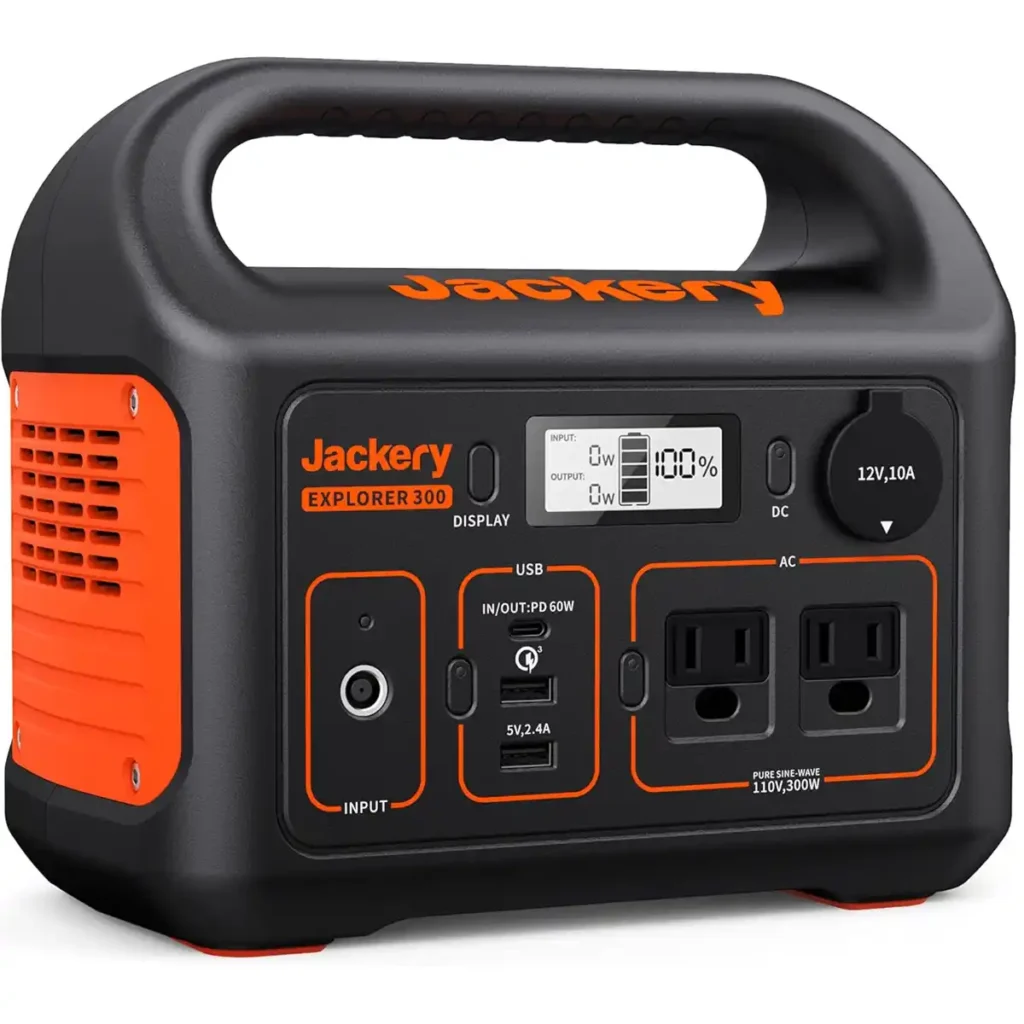Jackery 300 Jackery Explorer 300 Plus lightweight power bank for camping