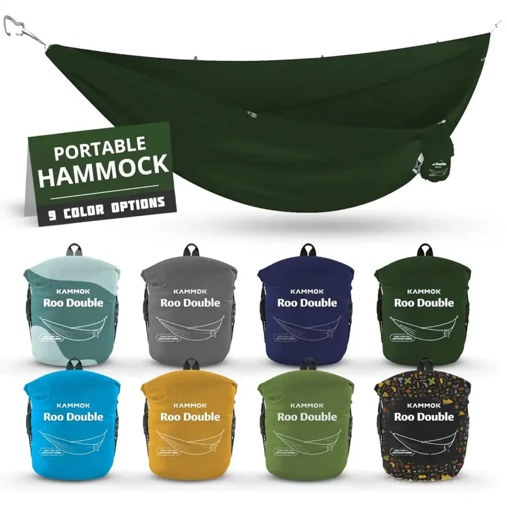 Kammok Roo Double luxury camping hammock soft fabric