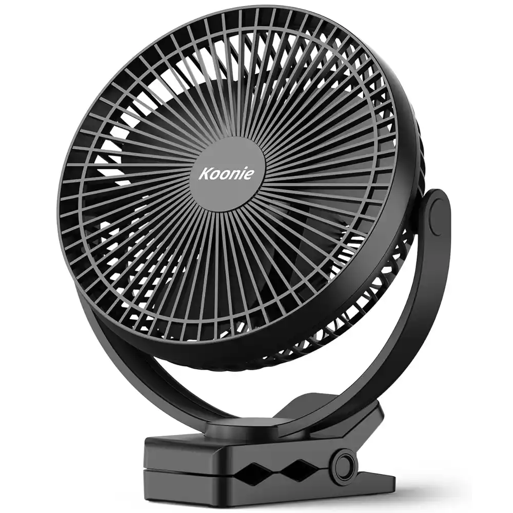 Opolar: OPOLAR battery operated clip on fan for tent poles