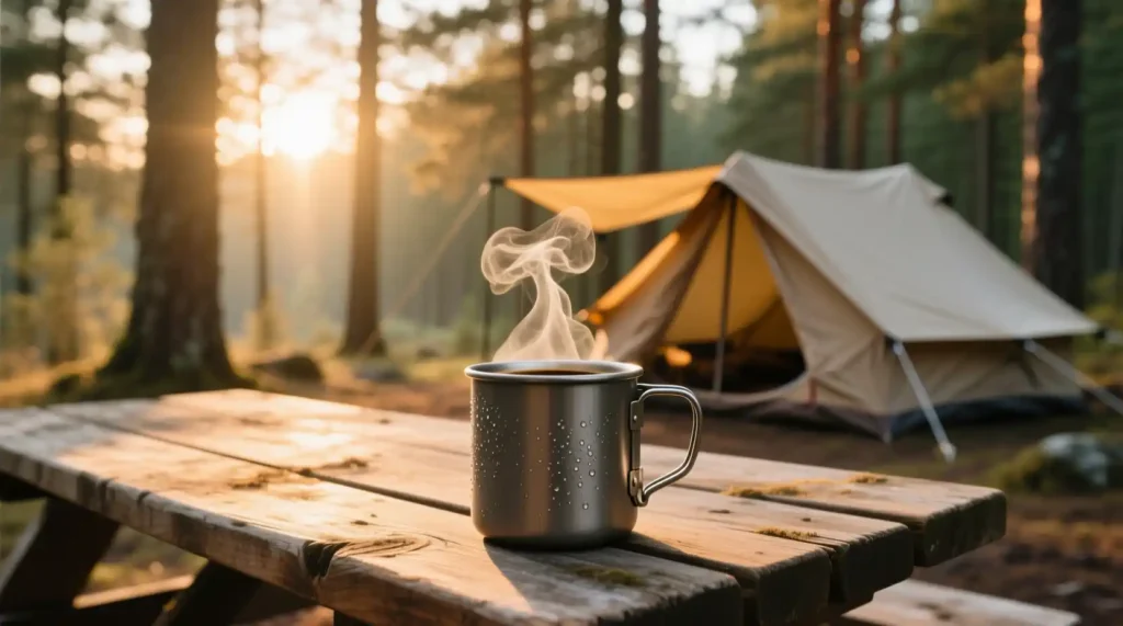 how to make coffee camping