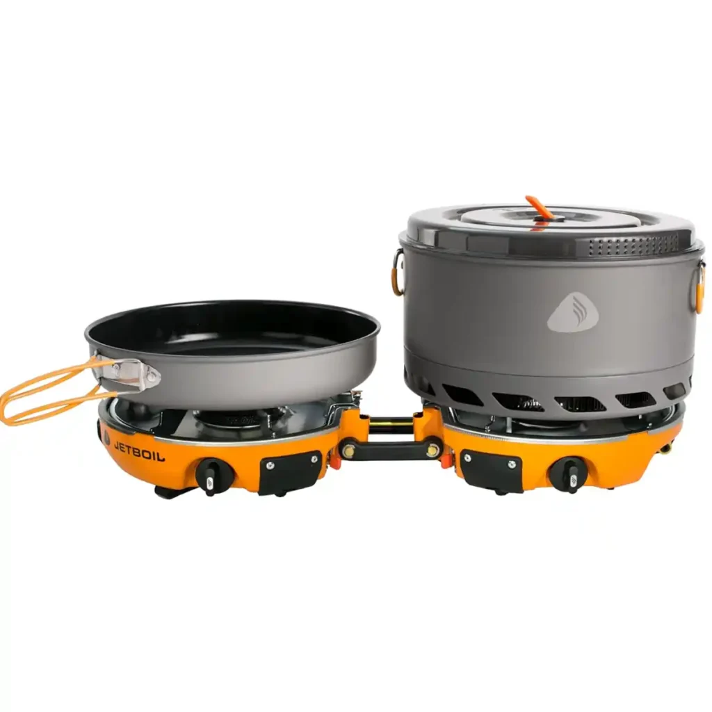 Jetboil Genesis Basecamp folding propane stove