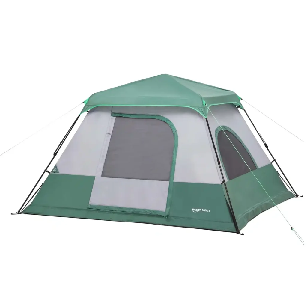 Amazon Basics 6-person instant easy setup camping tent