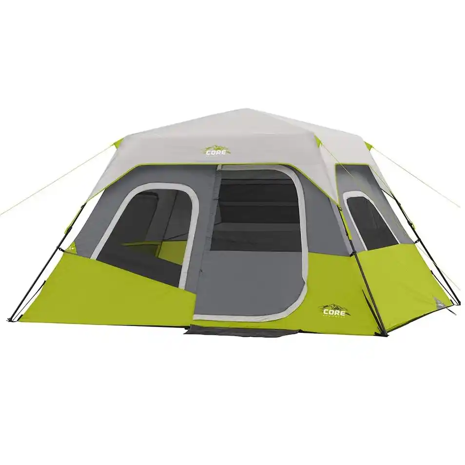 CORE 6 Person Instant Cabin easy setup camping tent interior height