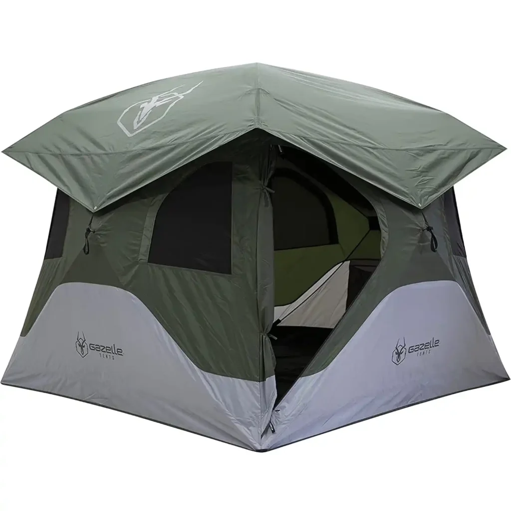 Gazelle T4 hub tent fast setup camping tent for beginners