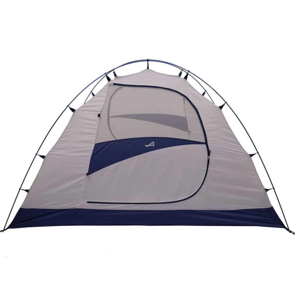 lightweight summer camping tent with mesh panels for improved ventilation
