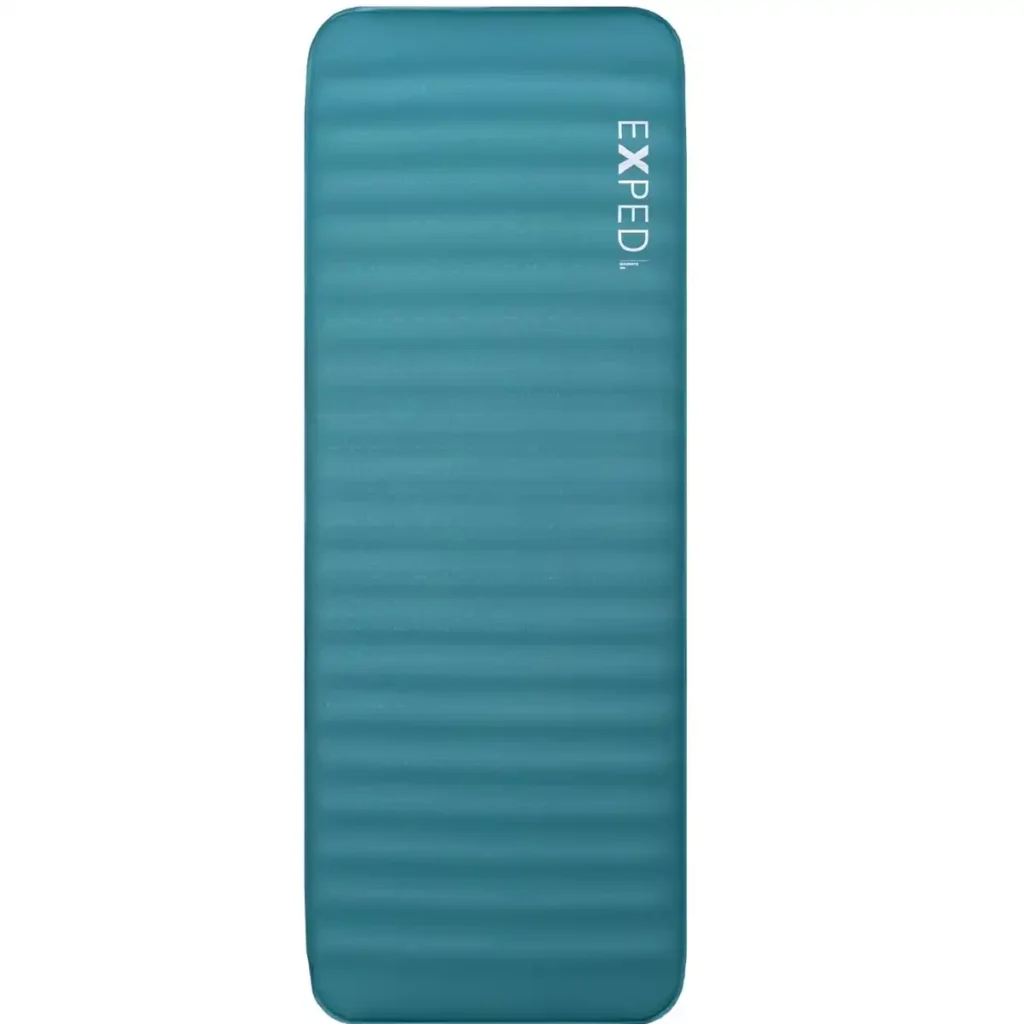 Exped MegaMat 10 luxury winter camping mattress with R-value 8.1 for extreme cold.