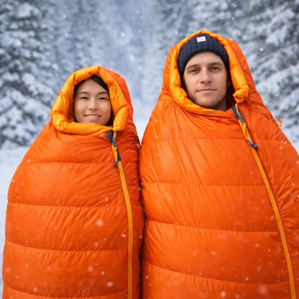 best winter sleeping bags for extreme cold tested in snowy outdoor conditions