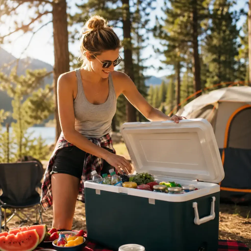 how to keep food cold while camping