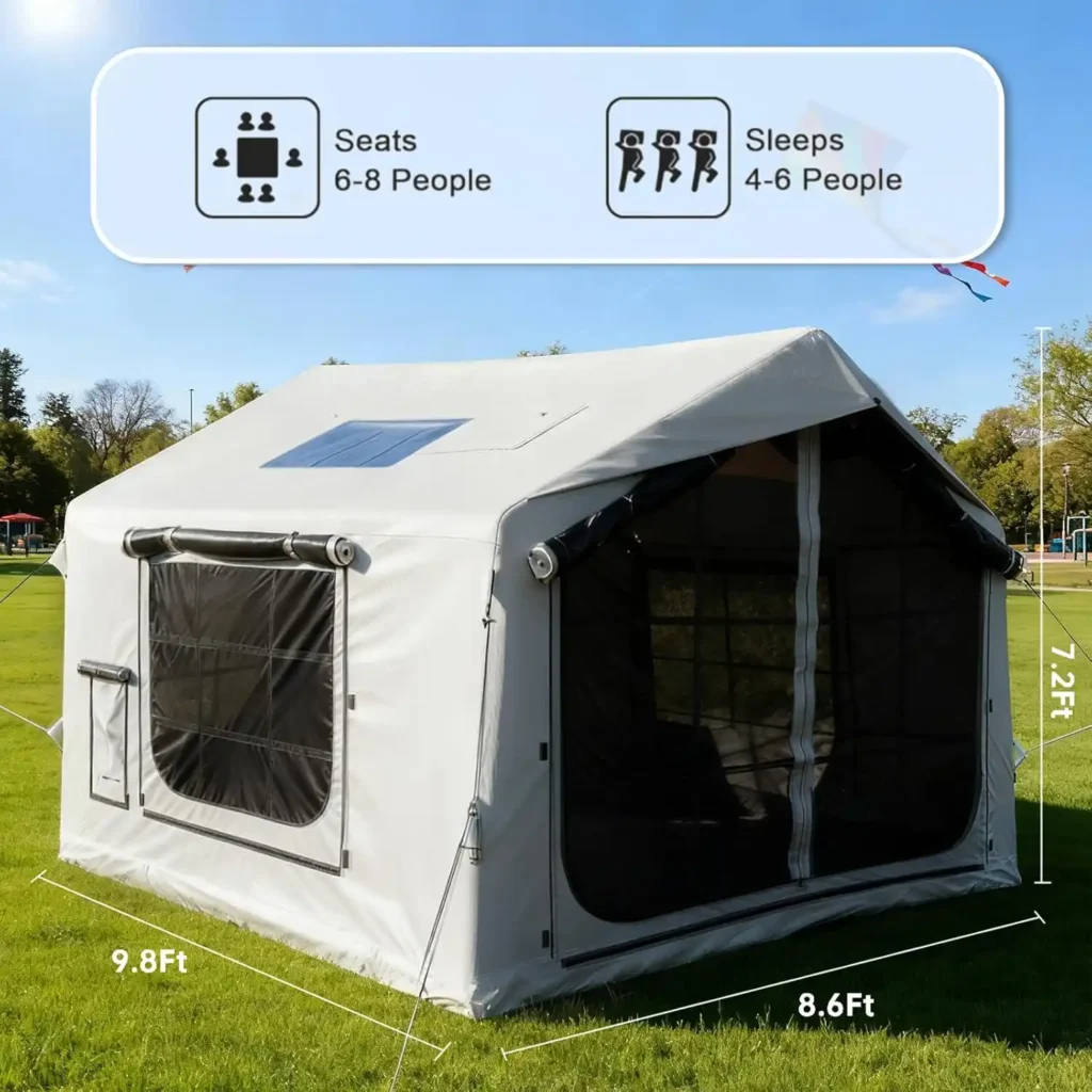 inflatable camping tent