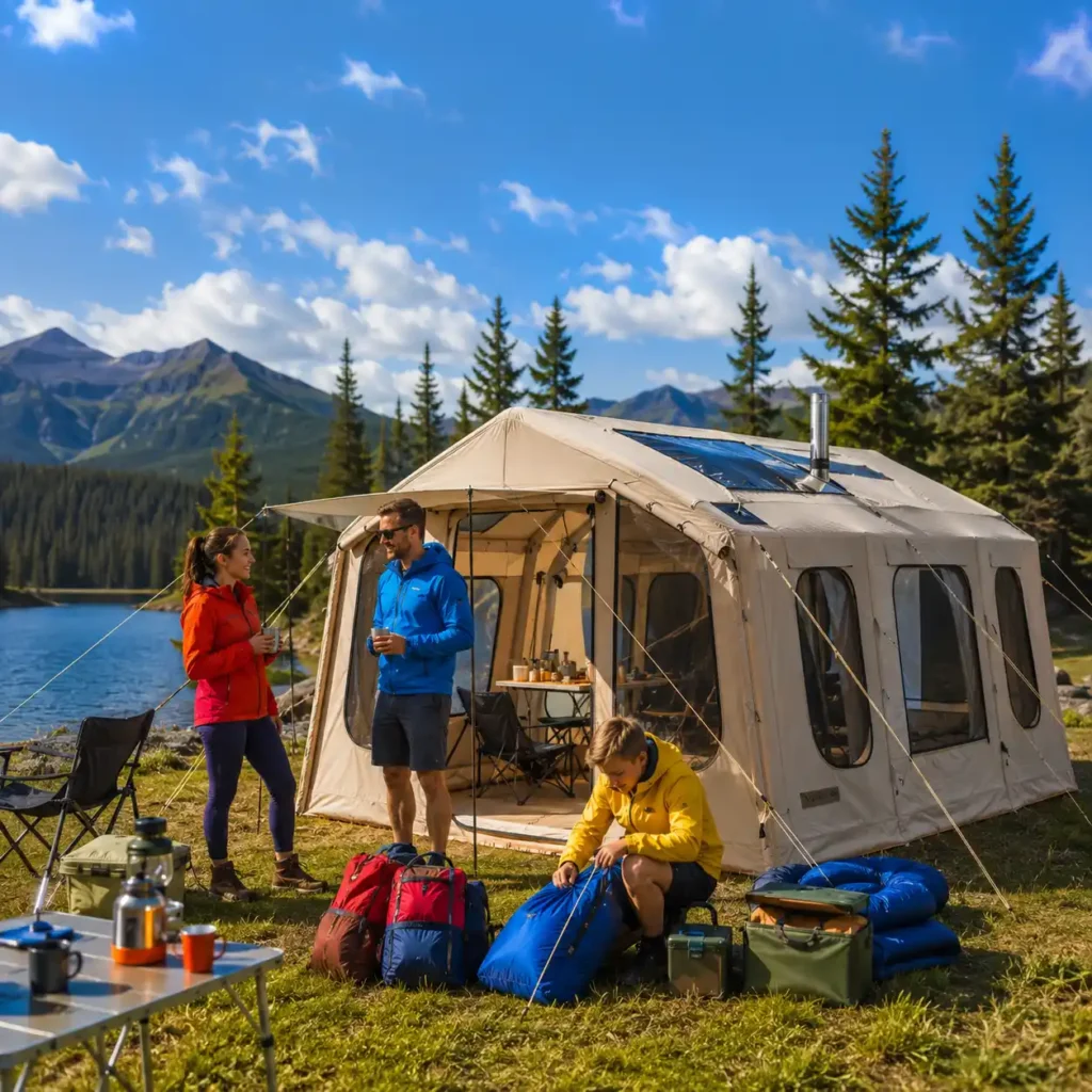 Best Inflatable Camping Tents for Windy Conditions