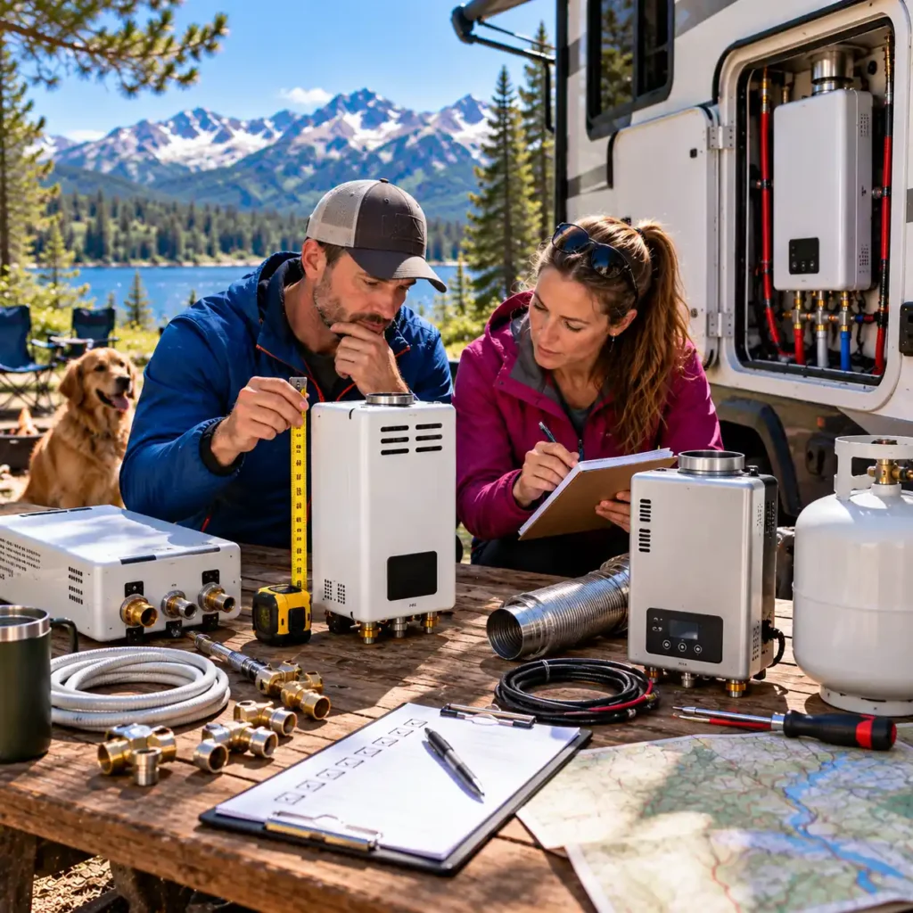 common mistakes when buying an RV tankless water heater