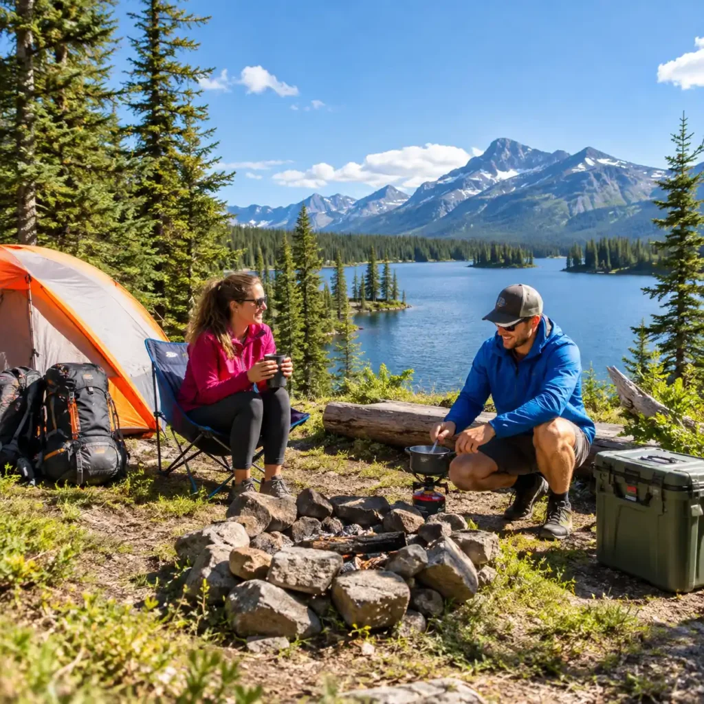 how to choose a campsite