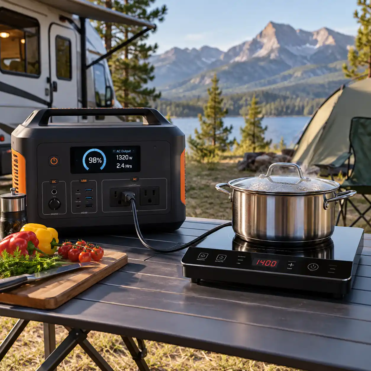 induction-cooktop-portable-power-station-camping